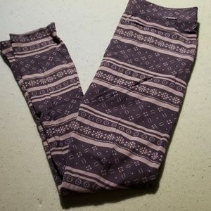 Abercrombie Kids - Printed Leggings szL NWOT
